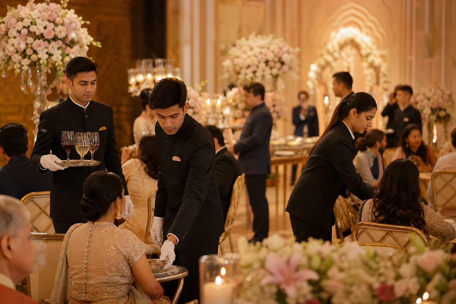 Wedding staffing services